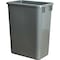 Hardware Resources Grey 35 Quart Plastic Waste Container CAN-35GRY - alternate 3